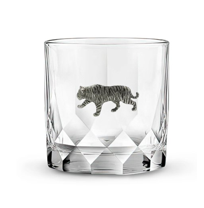 Menagerie Rocks Glass